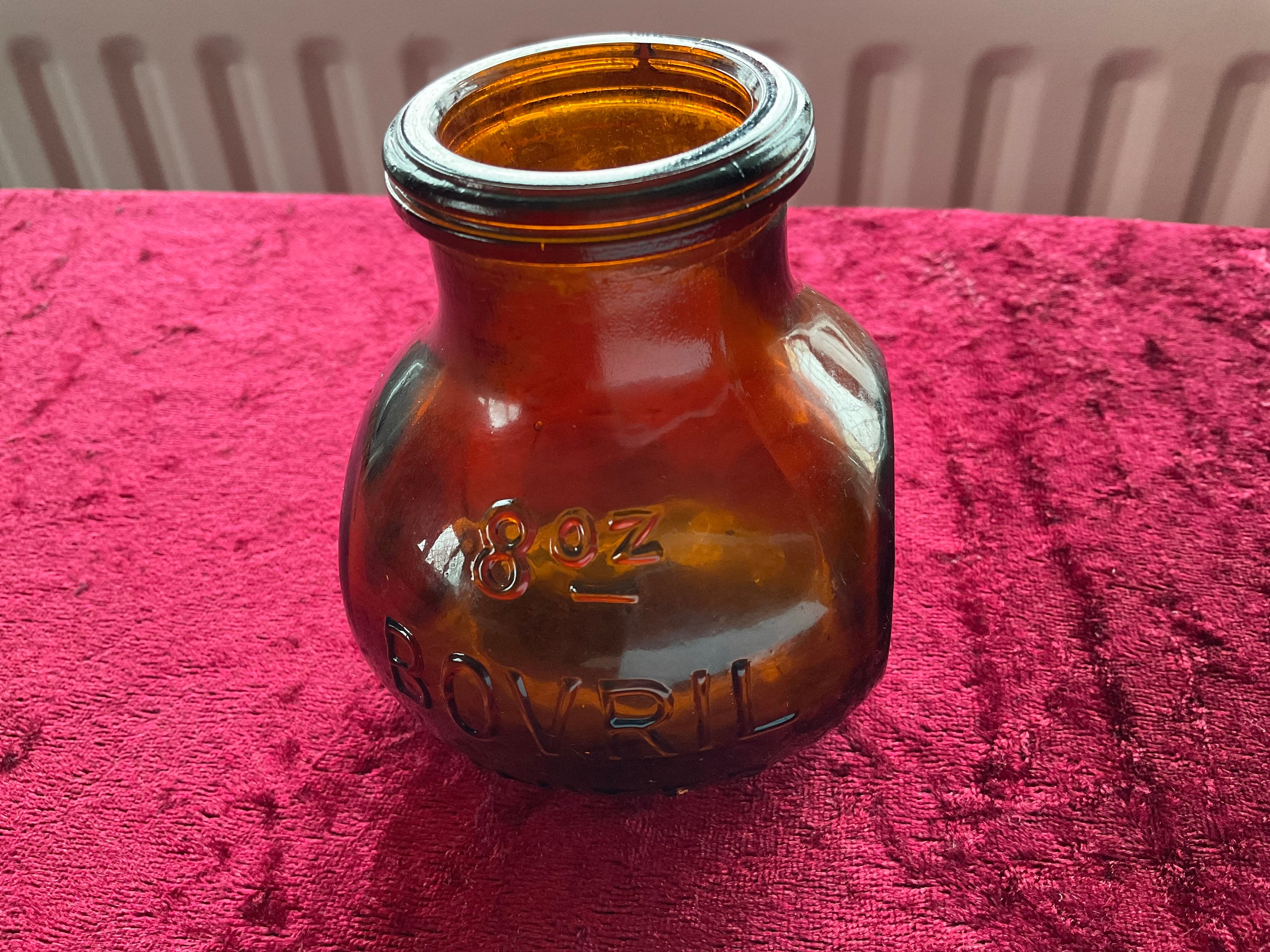 Vintage Bovril Bottle - Etsy