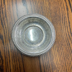Antique Barker and Ellis Silver Plated Bowl