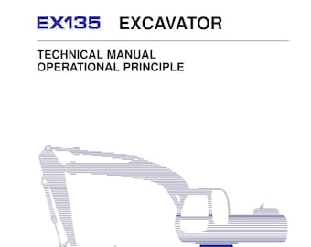 Fiat Kobelco - EX135 Excavator - Technical Manual - Operational Principle
