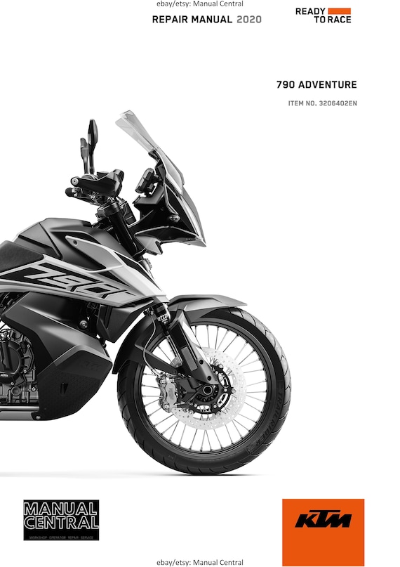 PDF - KTM 2020 - 790 Adventure - Service Workshop Repair Manual