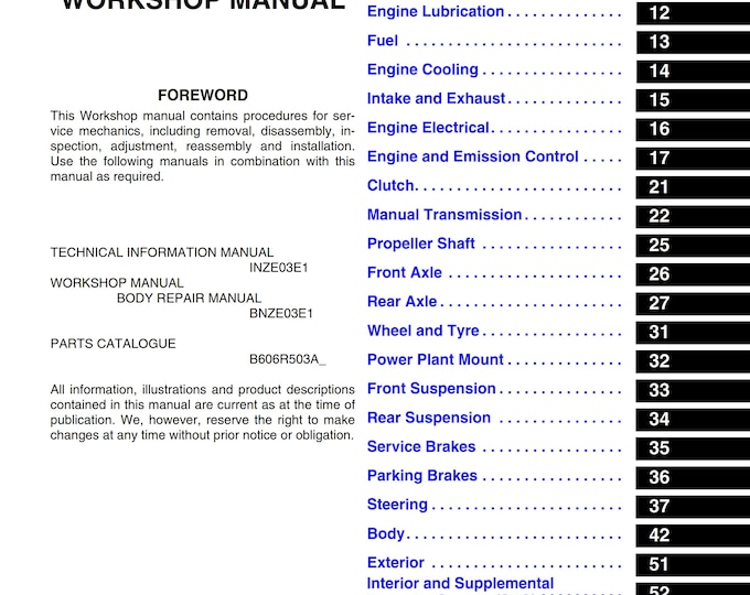 Mitsubishi Outlander (2003 edition) - Workshop Service Repair Manual