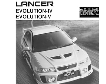 Mitsubishi Lancer Evolution Evo IV V 4 5 - Technical Information