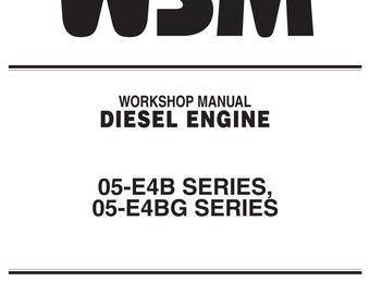 Kubota-dieselmotor - serie slag 68 mm - werkplaatsreparatiehandleiding