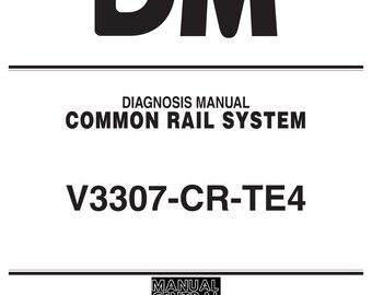 Kubota Diagnosis Manual - Common Rail System - V3307-CR-TE4