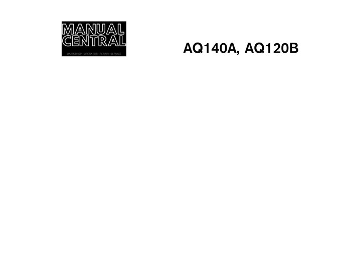 Volvo Penta - AQ140A AQ120B - Verkstadshandbok - Workshop Service Repair Manual