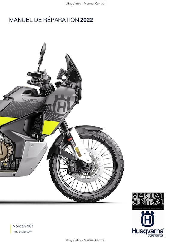 French Language - Husqvarna 2022 - Norden 901 - Manuel De Reparation