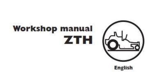 Husqvarna Mower ZTH5223 ZTH6125 - Workshop Service Repair Manual