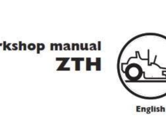 Husqvarna Mower ZTH5223 ZTH6125 - Workshop Service Repair Manual