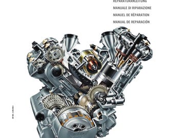 Italian Language - KTM 2003 - 2008 - 950 990 Adventure - Super Duke R - Supermoto /R - Super Enduro - Engine - Manuale di Riparazione