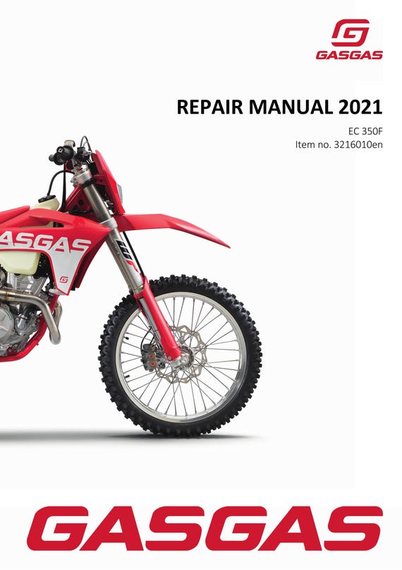 Gasgas 2021 - EC 350F - Workshop Service Repair Manual