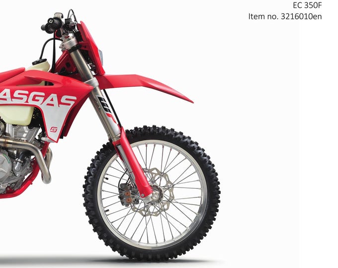 Gasgas 2021 - EC 350F - Workshop Service Repair Manual