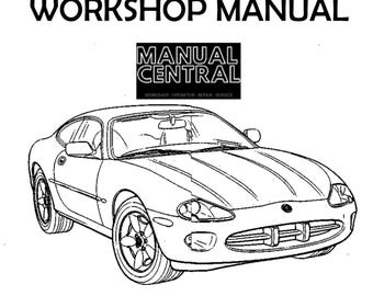 Jaguar XK8 XK100 1997 Service Workshop Repair Manual