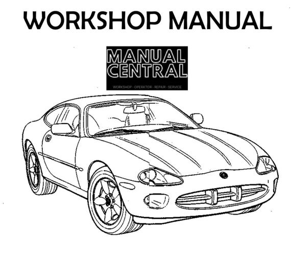 Jaguar XK8 XK100 1997 Service Workshop Repair Manual