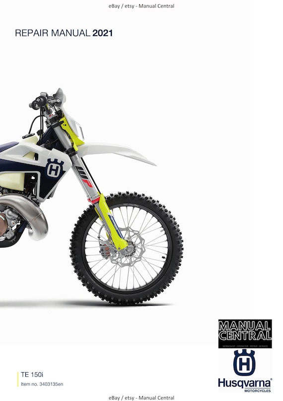 Husqvarna 2021 - TE 150i - Workshop Service Repair Manual