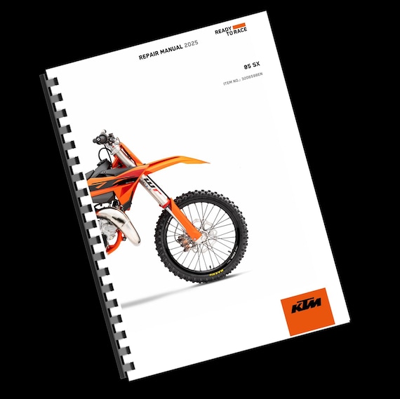 Printed - KTM 2025 - 85 SX 19/16 17/14 - Service Workshop Repair Manual