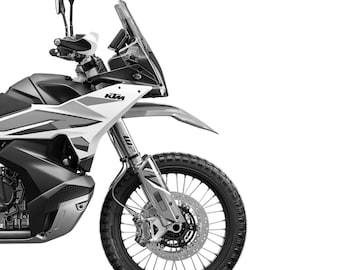Italian Language - 2023 KTM - 890 Adventure R - Manuale Di Riparazione