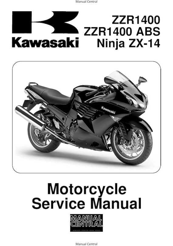 Kawasaki ZZR1400 ZZR 1400 ABS Ninja ZX-14 - 2008 2009 Workshop Service Repair Manual