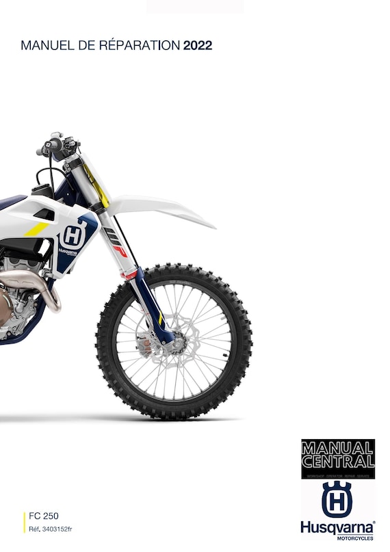French Language - Husqvarna 2022 - FC 250 - Manuel De Reparation