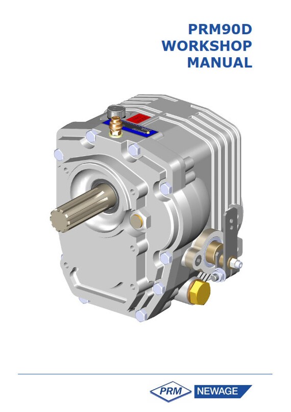 PRM - 90D PRM90D - Workshop Service Repair Manual