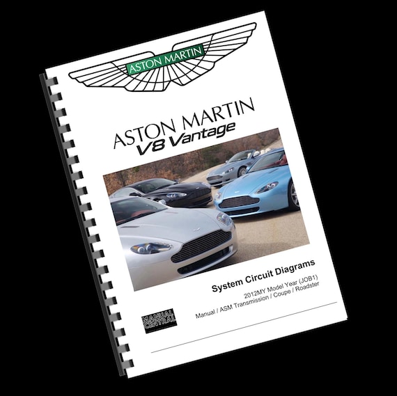 Printed - Aston Martin V8 Vantage - 2012 - Circuit Wiring Diagrams