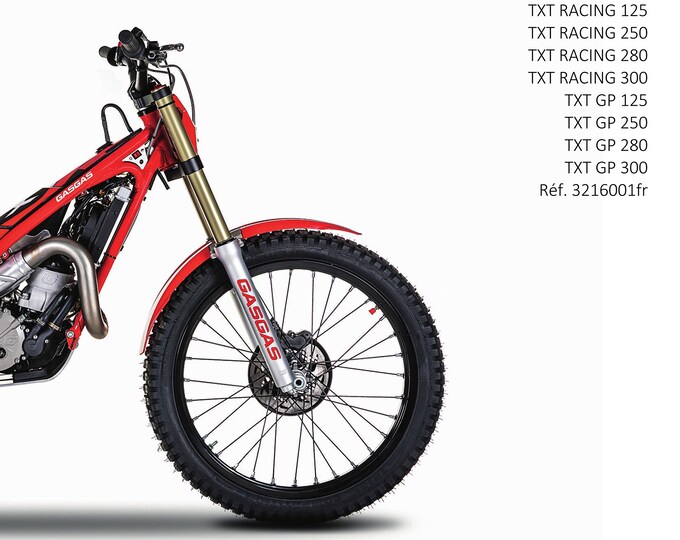 French Language - Gasgas 2020 Txt Racing 125 250 280 300, Txt Gp 125 250 280 300 - Manuel De Reparation