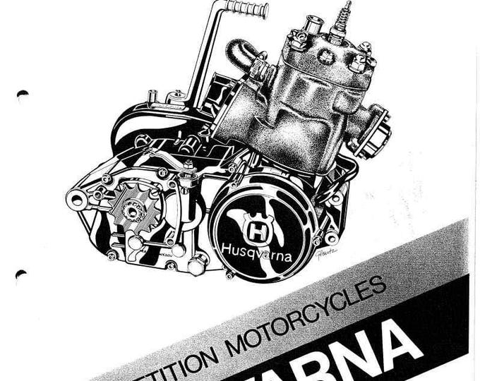 Husqvarna 1986 2 Stroke Engine -  Workshop Service Repair Manual