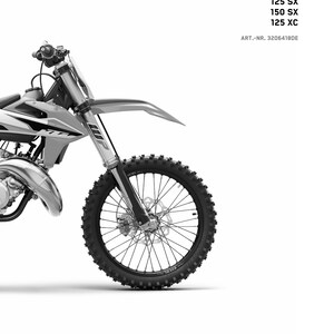 German Language - KTM 2021 - 125 150 SX XC - Reparaturanleitung - Service Workshop Repair Manual