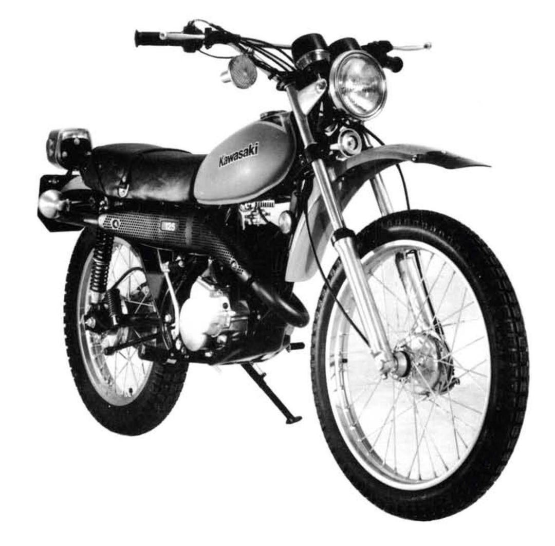 カワサキ KE125 KE 125 - ワークショップサービス修理マニュアル