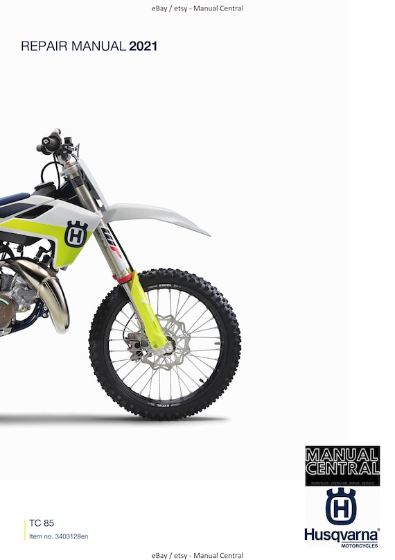 Husqvarna 2021 - TC 85 19/16 17/14 - Workshop Service Repair Manual