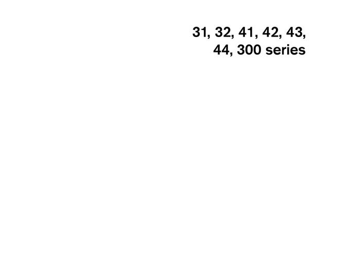 Volvo Penta - Engine Body - 31 32 41 42 43 44 300 Series - Workshop Service Repair Manual