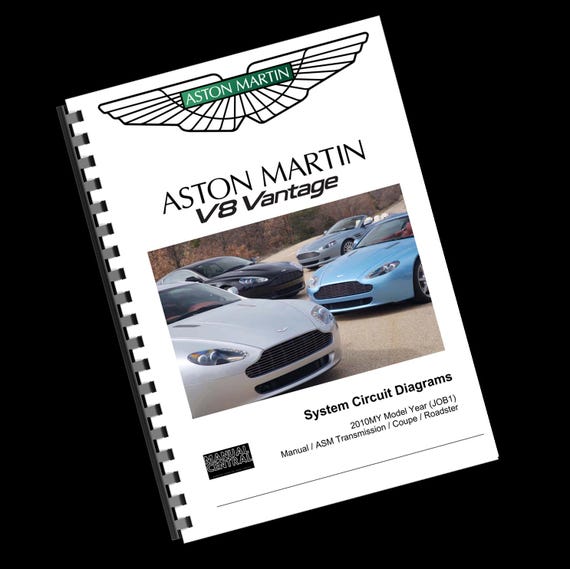 Printed - Aston Martin V8 Vantage - 2010 - Circuit Wiring Diagrams