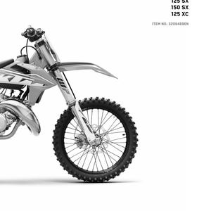 KTM 2022 - 125 150 SX XC - Service Workshop Repair Manual