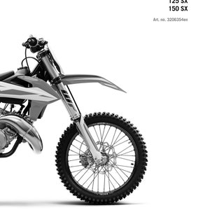 KTM 2019 - 125 150 Sx - Service Workshop Repair Manual