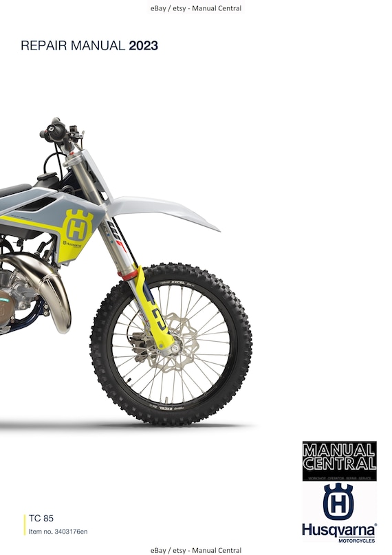 Husqvarna 2023 - TC 85 19/16 17/14 - Service Workshop Repair Manual