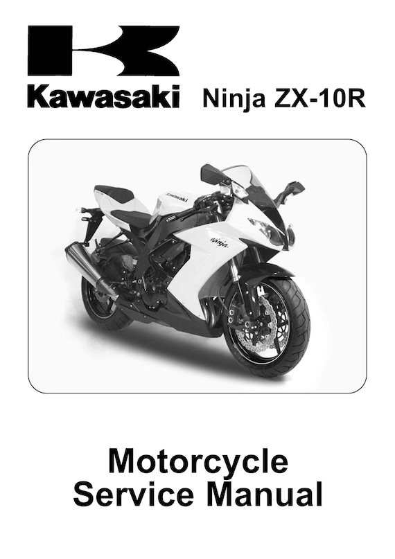 Kawasaki Ninja ZX-10R - 2008 2009 - Workshop Service Repair Manual