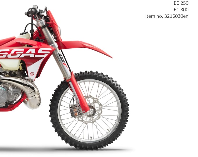 GasGas 2023 - EC 250 300 - Service Workshop Repair Manual