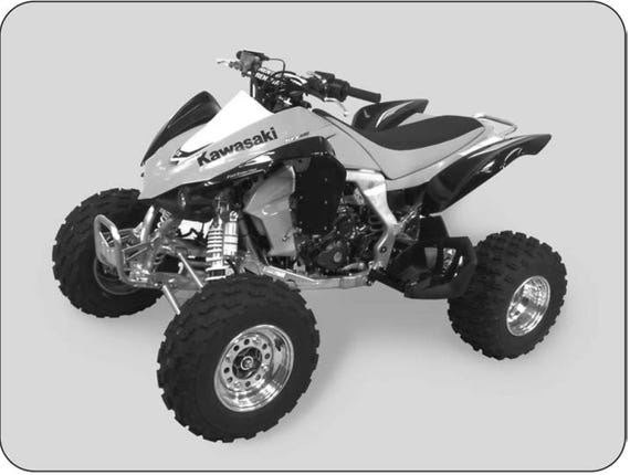 Kawasaki KFX450R KSF450B8F KSF450B8FA - All Terrain Vehicle - Workshop Service Repair Manual - 2008