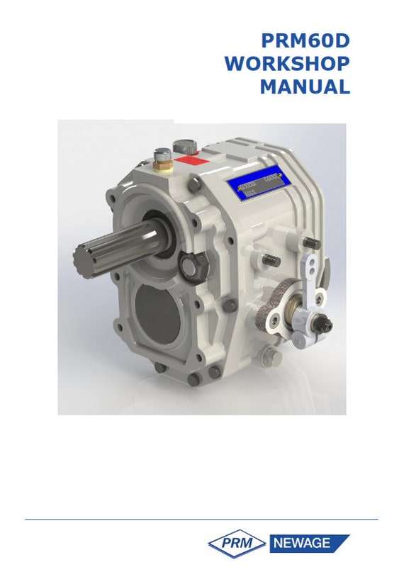 PRM - 60D PRM60D - Workshop Service Repair Manual