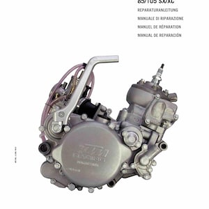 KTM 2004 to 2012 - 85 105 sx xc - Workshop Service Repair Manual