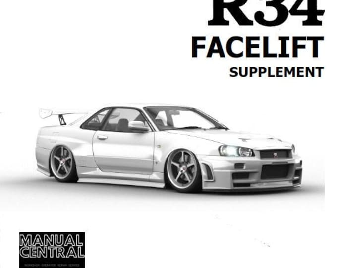 Nissan R34 Facelift - Service Data Specifications - Trouble Diagnosis Information - Manual
