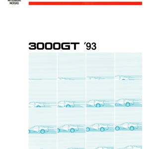 Mitsubishi 3000 GT 1993 - Technical Information Manual