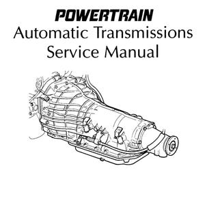 Jaguar Powertrain Trasmissioni automatiche - Manuale di riparazione e assistenza in officina - EDIZIONE 1994