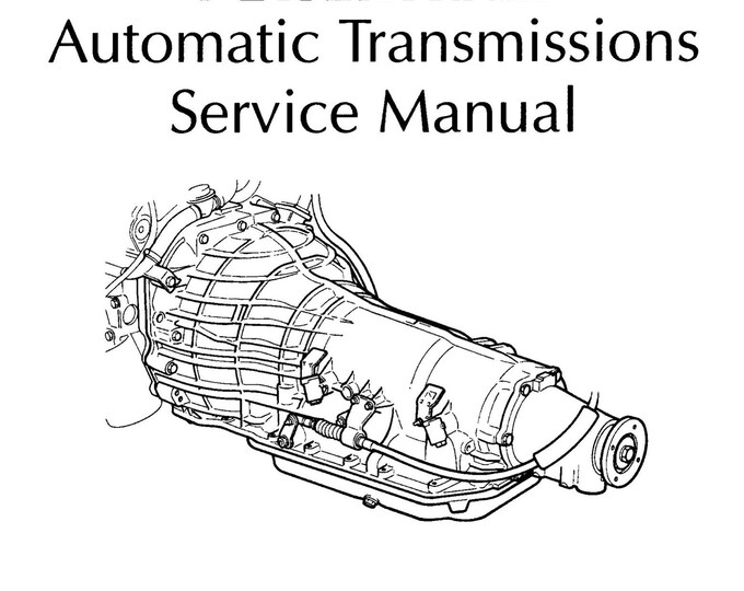 Jaguar Powertrain Automatic Transmissions - Workshop Service Repair Manual - 1994 EDITION