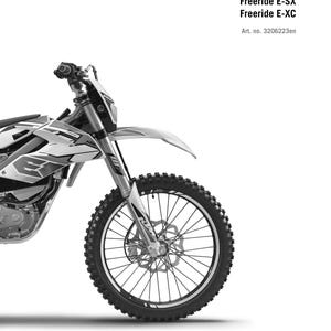 KTM 2015 - Freeride E-SX E-XC - Service Workshop Repair Manual