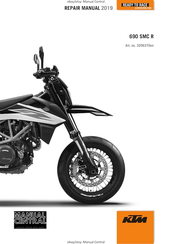 KTM 2019 - 690 Smc R - Service Workshop Repair Manual