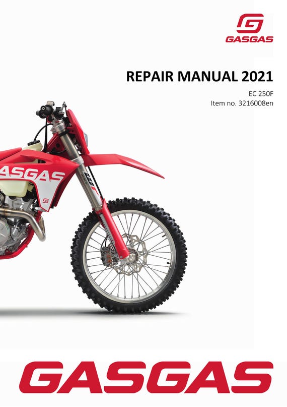 Gasgas 2021 - EC 250F - Workshop Service Repair Manual