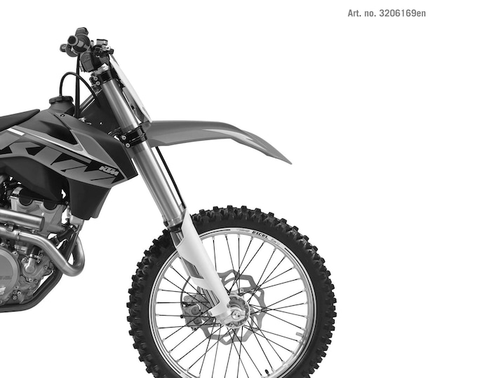 KTM 2014 - 350 SX-F XC-F - Service Workshop Repair Manual