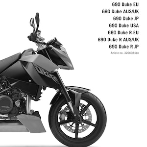 KTM 2010 - 690 Duke R Eu Aus Uk Jp - Workshop Service Repair Manuals