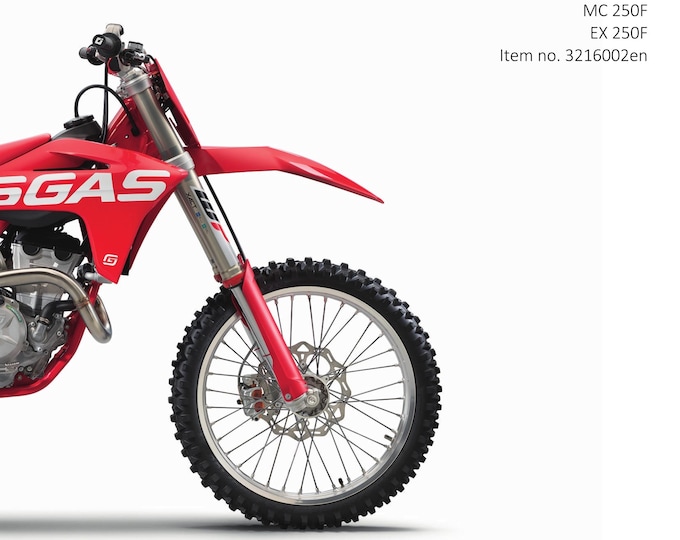 Gasgas 2021 - MC EX 250F - Workshop Service Repair Manual