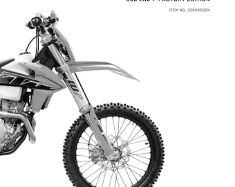 KTM 2022 - 350 Exc-f Xcf-w Six Days Factory Edition - Service Workshop Repair Manual